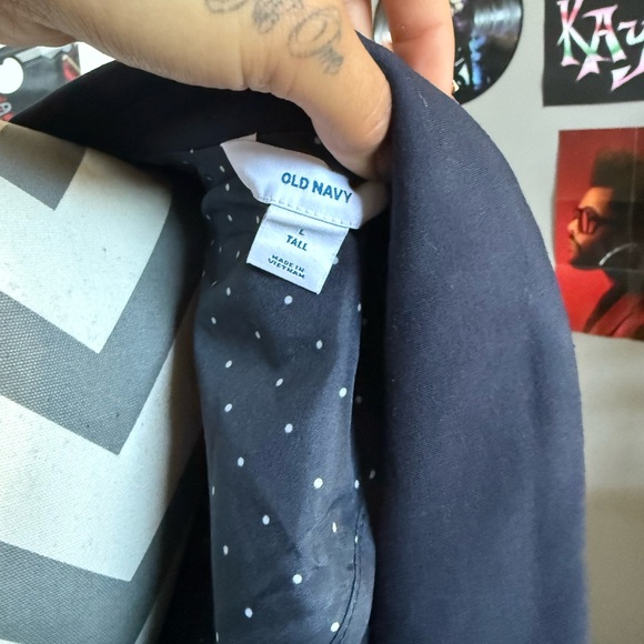 Navy Blue coat - Picture 3 of 3